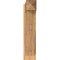 Ekena Millwork Traditional Smooth Arts and Crafts Outlooker, Western Red Cedar, 7 1/2"W x 30"D x 34"H OUT08X30X34TRA03SWR - alternate 4